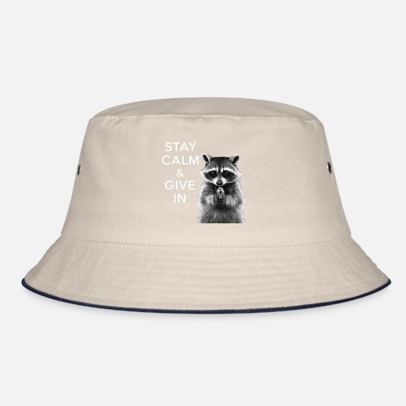 Meme Waschbär Bucket Hat