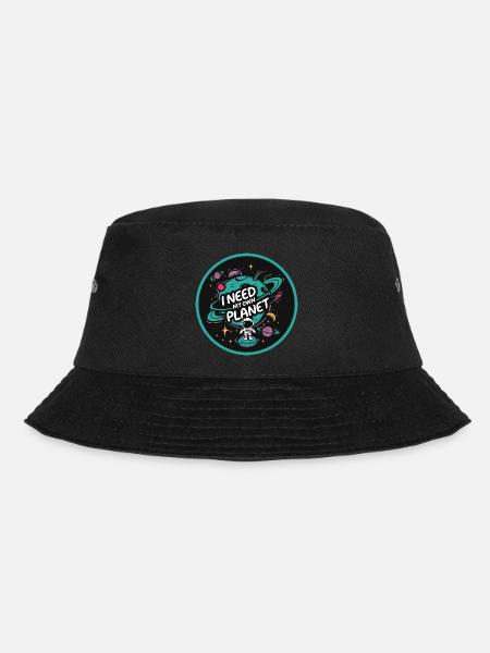 I need my own planet - Bucket Hat - black