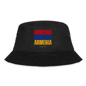 Armenian flag, Armenian pride - Bucket Hat - black - Front - Lela (165cm)
