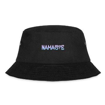 Yoga Om Namaste Chakra - Bucket Hat - Schwarz - Vorne - Lela (165cm)
