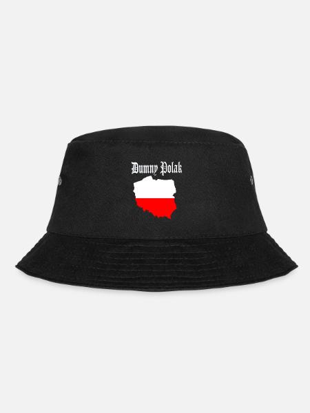 Poland Design - Bucket Hat - black