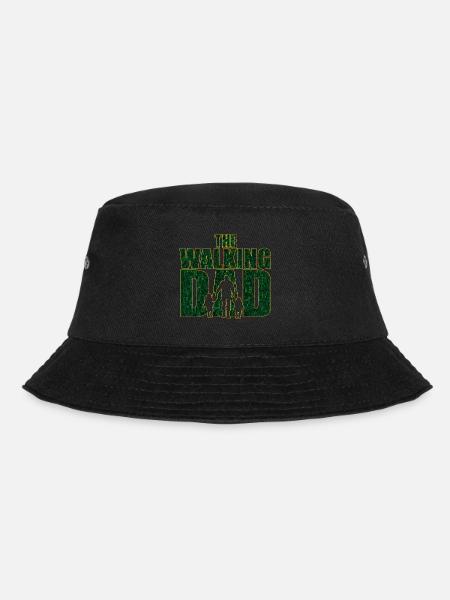The walking Dad Vater Code Vatertag Geschenk - Bucket Hat - Schwarz