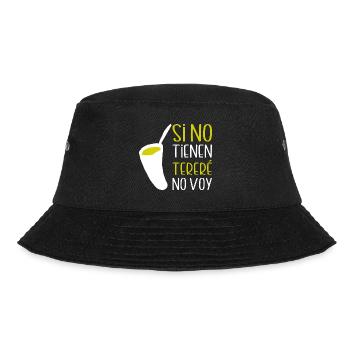 Paraguayan Guarani Terere - Bucket Hat - Schwarz - Vorne - Lela (165cm)