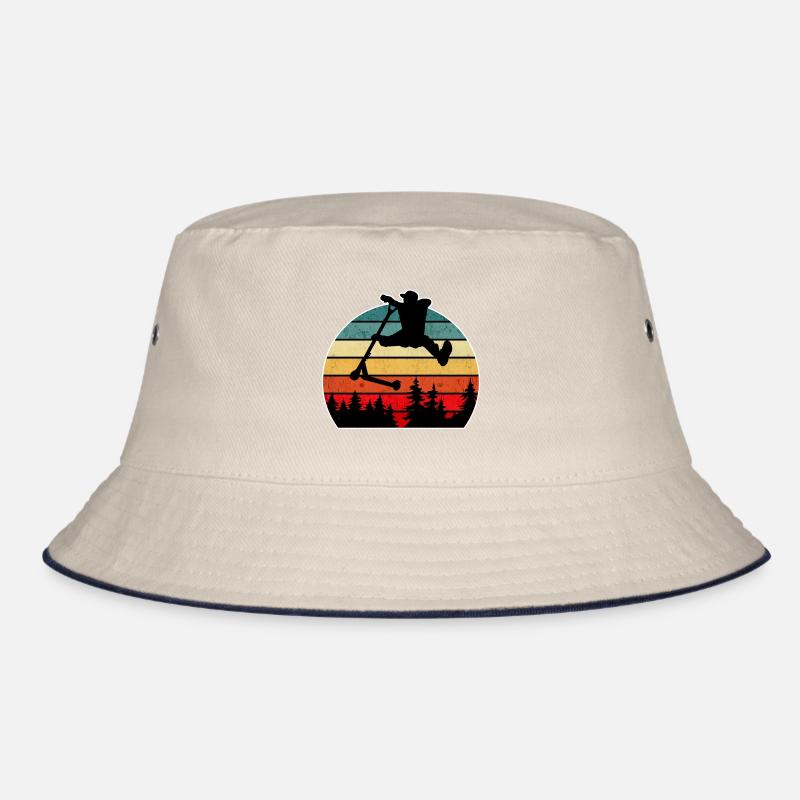 Escooter Scooter Stunt Bucket Hat