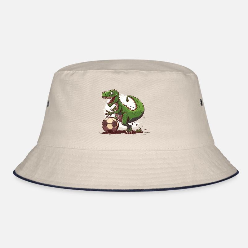 Dino Soccer Star Bucket Hat