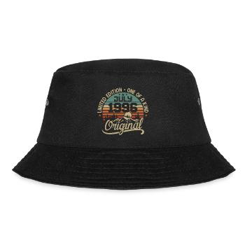 July 1996 Gift Birthday Gift 1996 July - Bucket Hat - black - Front - Lela (165cm)