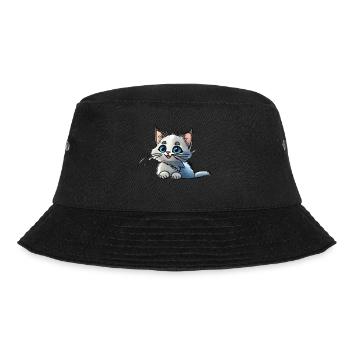 Baby Kitty - Bucket Hat - Schwarz - Vorne - Lela (165cm)
