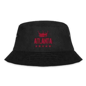 Atlanta Crown Stars - Bucket Hat - black - Front - Lela (165cm)