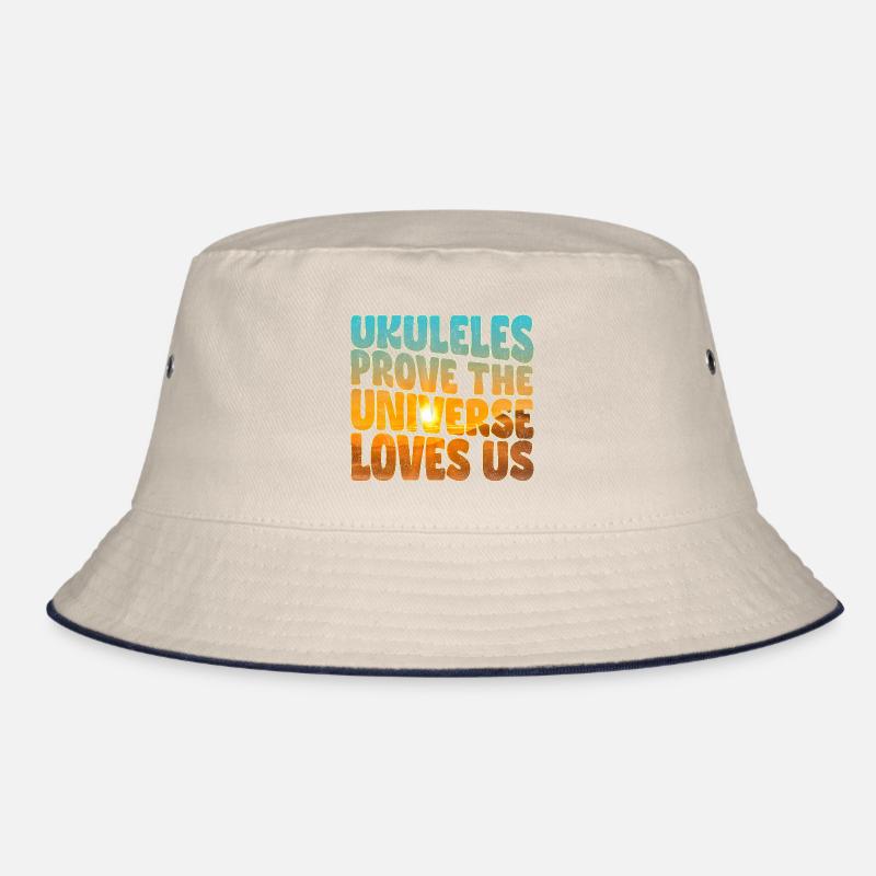 Ukuleles prove the Universe loves us Bucket Hat