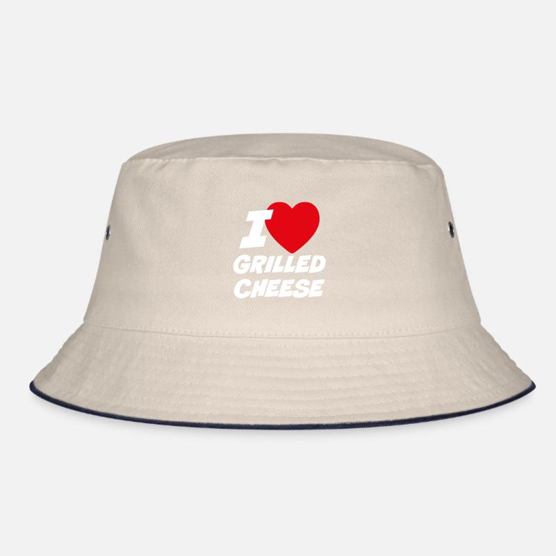 I Love Grilled Cheese Bucket Hat
