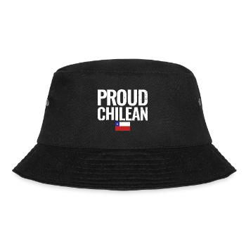Proud Chilean Chile Flag - Bucket Hat - black - Front - Lela (165cm)