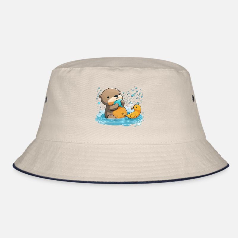 Rubber Duck Otter Bucket Hat