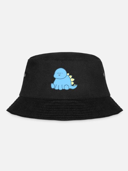 Süßer Dino - Bucket Hat - Schwarz