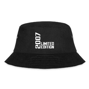 Legendär seit 2007 Geburtstagsgeschenk 2007 - Bucket Hat - Schwarz - Vorne - Lela (165cm)