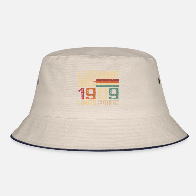 Original 1969 Vintage Geburtstagsgeschenk 1969 Bucket Hat