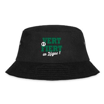 verts stéphanois supporer football Saint étienne - Bob - noir - Devant - Lela (165cm)