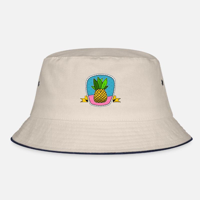 Pineapple Shield Bucket Hat