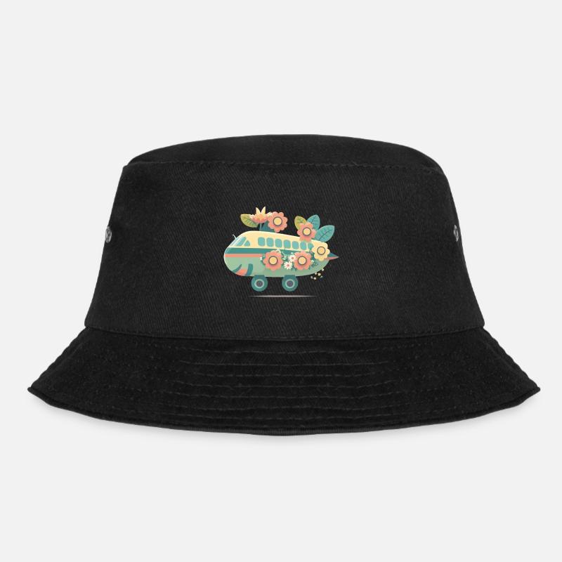 Good Mood Flyer 1 - Bucket Hat - black