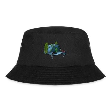 The push cap! By Pousse2Bamboo ! - Bucket Hat - black - Front - Lela (165cm)