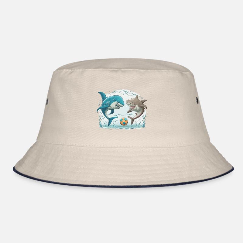 Haifisch-Kick Bucket Hat