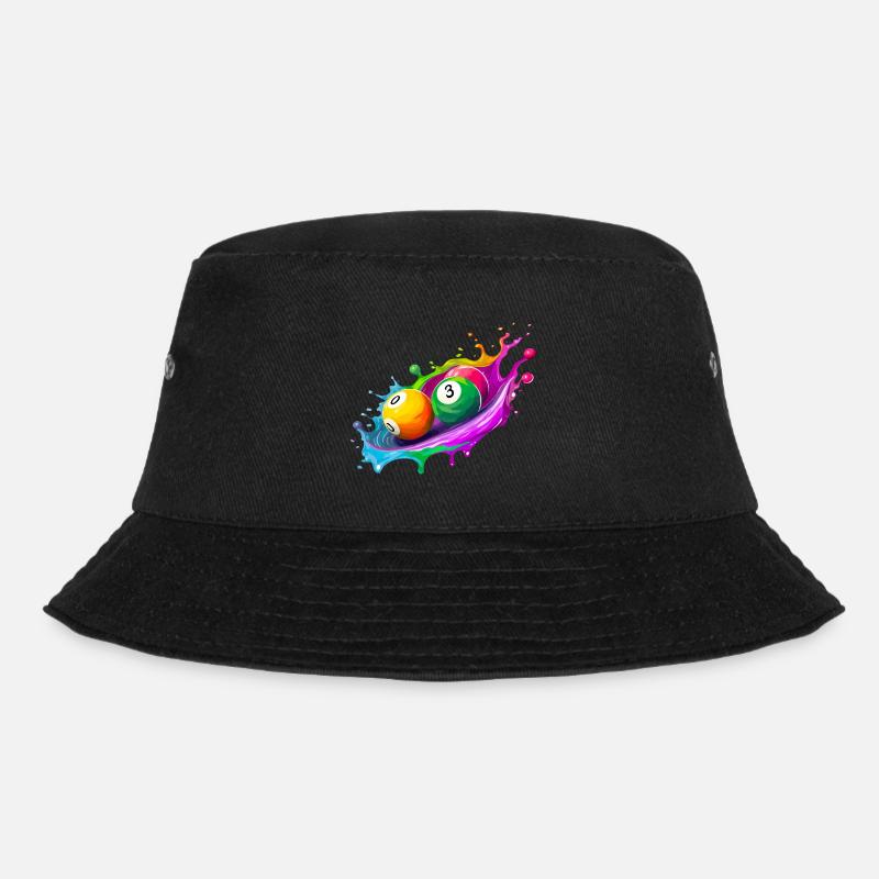 Billiards - Bucket Hat - black