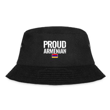 Fier arménien Arménie Drapeau arménien - Bob - noir - Devant - Lela (165cm)