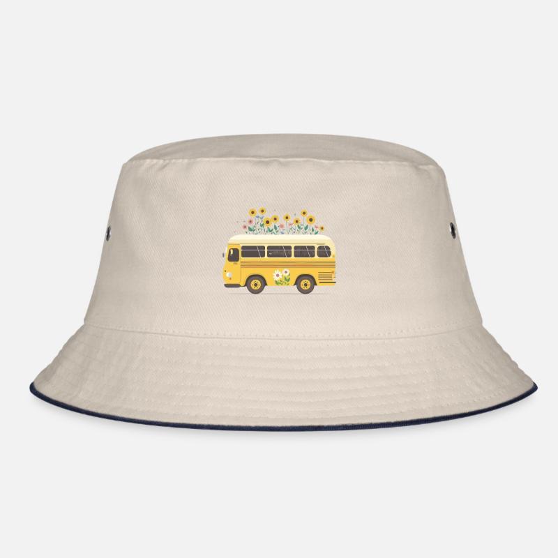 Charming Bus Trip 5 Bucket Hat