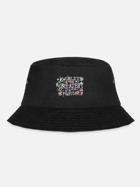 Künstler Malerei Pinsel Handwerk - Bucket Hat - Schwarz