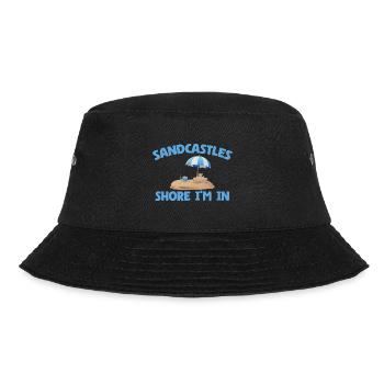 Kids Sandcastle Kit Gear Sandcastle Set Toys - Bucket Hat - Schwarz - Vorne - Lela (165cm)