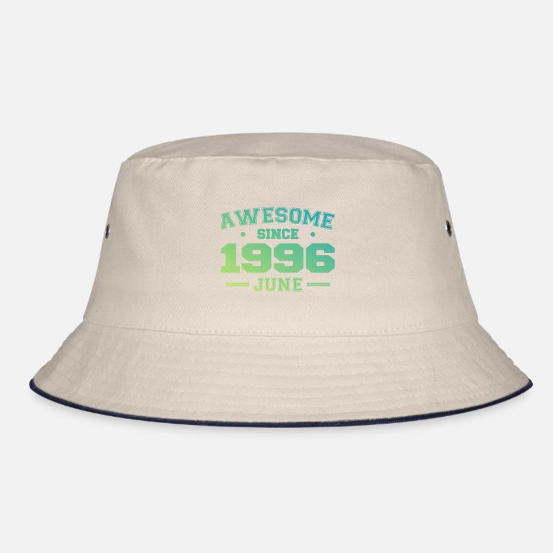 June 1996 Birthday Year 1996 June Gift 1996 Bucket Hat