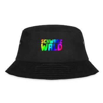 Schwarzwald | Gebirge | Wandern | Urlaub - Bucket Hat - Schwarz - Vorne - Lela (165cm)