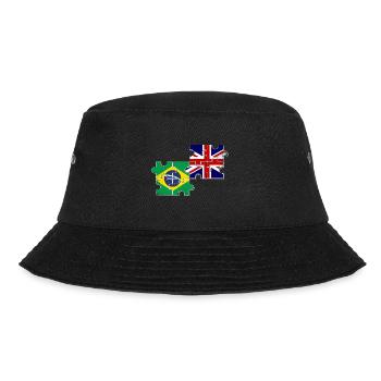 Brésil Grande-Bretagne Drapeau Brésilien Britannique - Bob - noir - Devant - Lela (165cm)