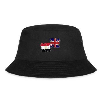 Egypte Grande-Bretagne Drapeau Egyptien Britannique - Bob - noir - Devant - Lela (165cm)
