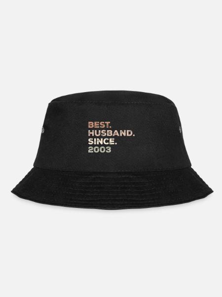 Bester Ehemann seit 2003 Geburtstagsgeschenk - Bucket Hat - Schwarz