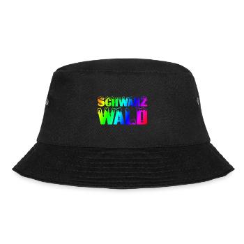 Schwarzwald | Gebirge | Wandern | Urlaub - Bucket Hat - Schwarz - Vorne - Lela (165cm)