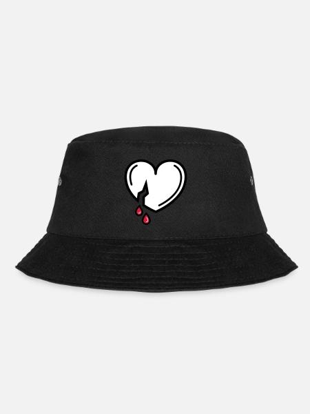 Bloody Love - Bucket Hat - black