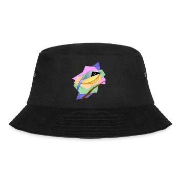 Colorful bird - Bucket Hat - black - Front - Lela (165cm)