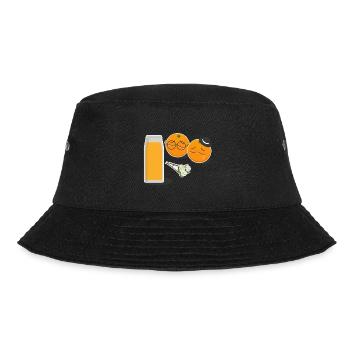 Orangery Funeral Smoothie cadeau de jus d'orange - Bob - noir - Devant - Lela (165cm)