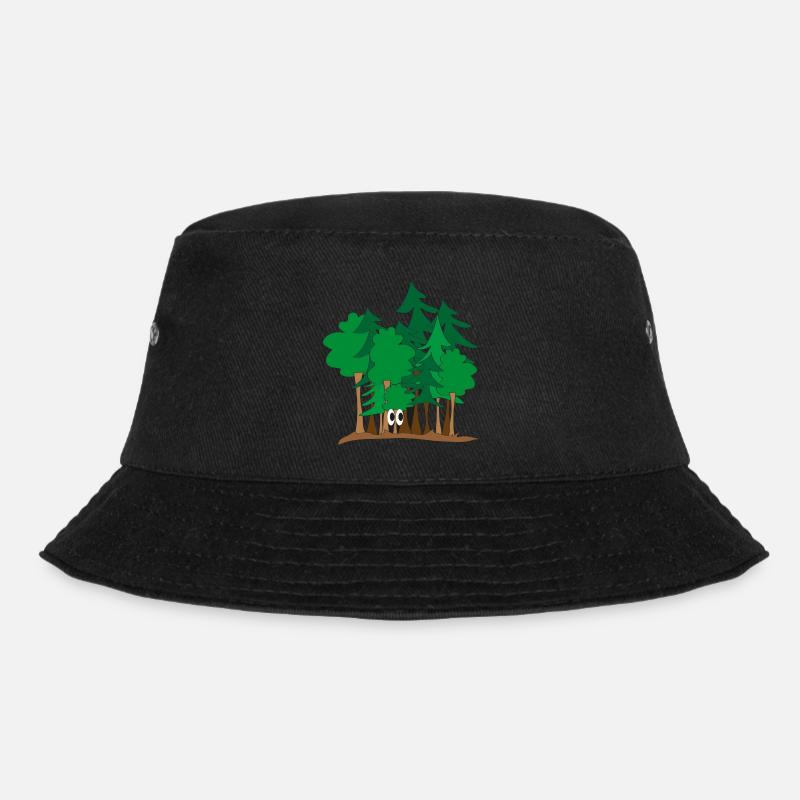 Im Wald - Bucket Hat - Schwarz