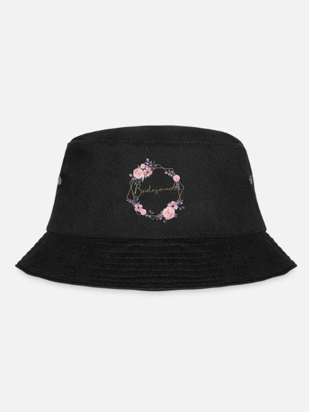 Bridesmaid - Bucket Hat - Schwarz
