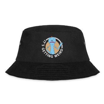 Rick And Morty Mr Meeseeks It's Getting Weird - Bucket Hat - black - Front - Lela (165cm)