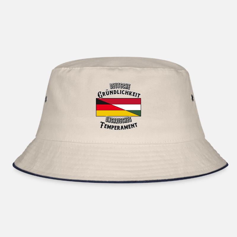 Deutsche Gründlichkeit - Ungarisches Temperament Bucket Hat