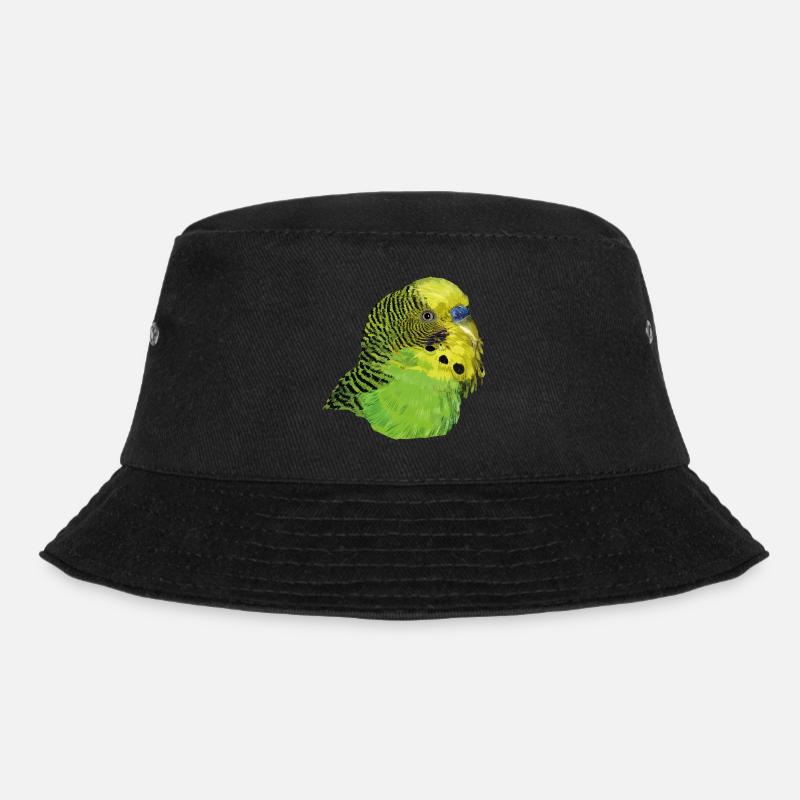 Australischer Sittich - Bucket Hat - Schwarz