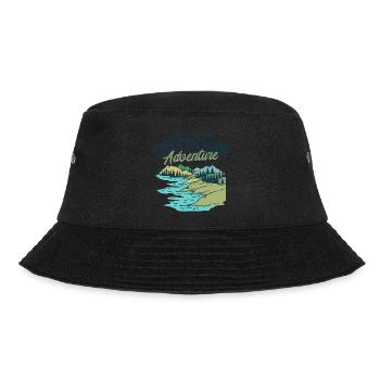 Outdoor Adventure Love Nature - Bucket Hat - black - Front - Lela (165cm)