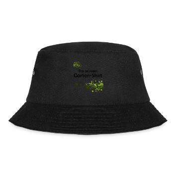 Garten Shirt - Bucket Hat - Schwarz - Vorne - Lela (165cm)