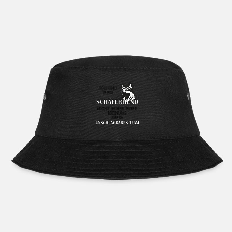 Schäferhund - Bucket Hat - Schwarz