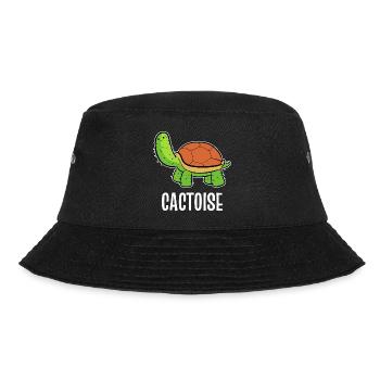 Cactoise animal and cactus lovers gift - Bucket Hat - black - Front - Lela (165cm)