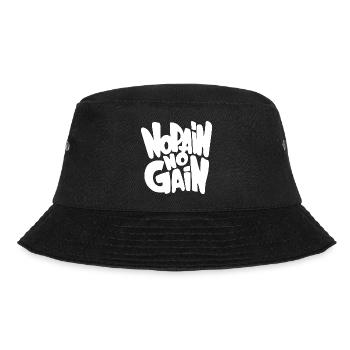 Gym Sport Kraftsport - Bucket Hat - Schwarz - Vorne - Lela (165cm)