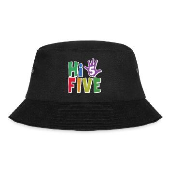 Salut cinq - cadeau de 5e anniversaire pour les enfants garçons et filles - Bob - noir - Devant - Lela (165cm)