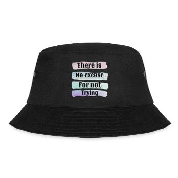 Humor - Bucket Hat - Schwarz - Vorne - Lela (165cm)